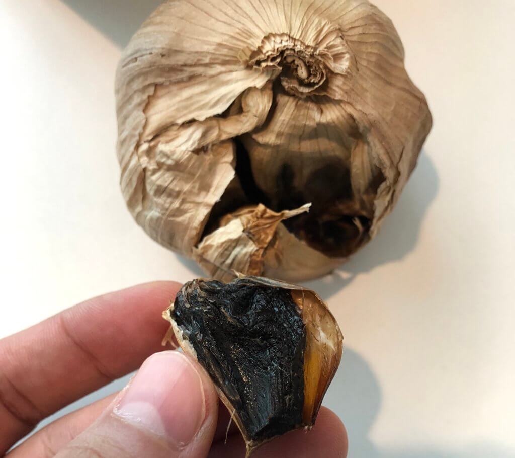 Black garlic gone bad